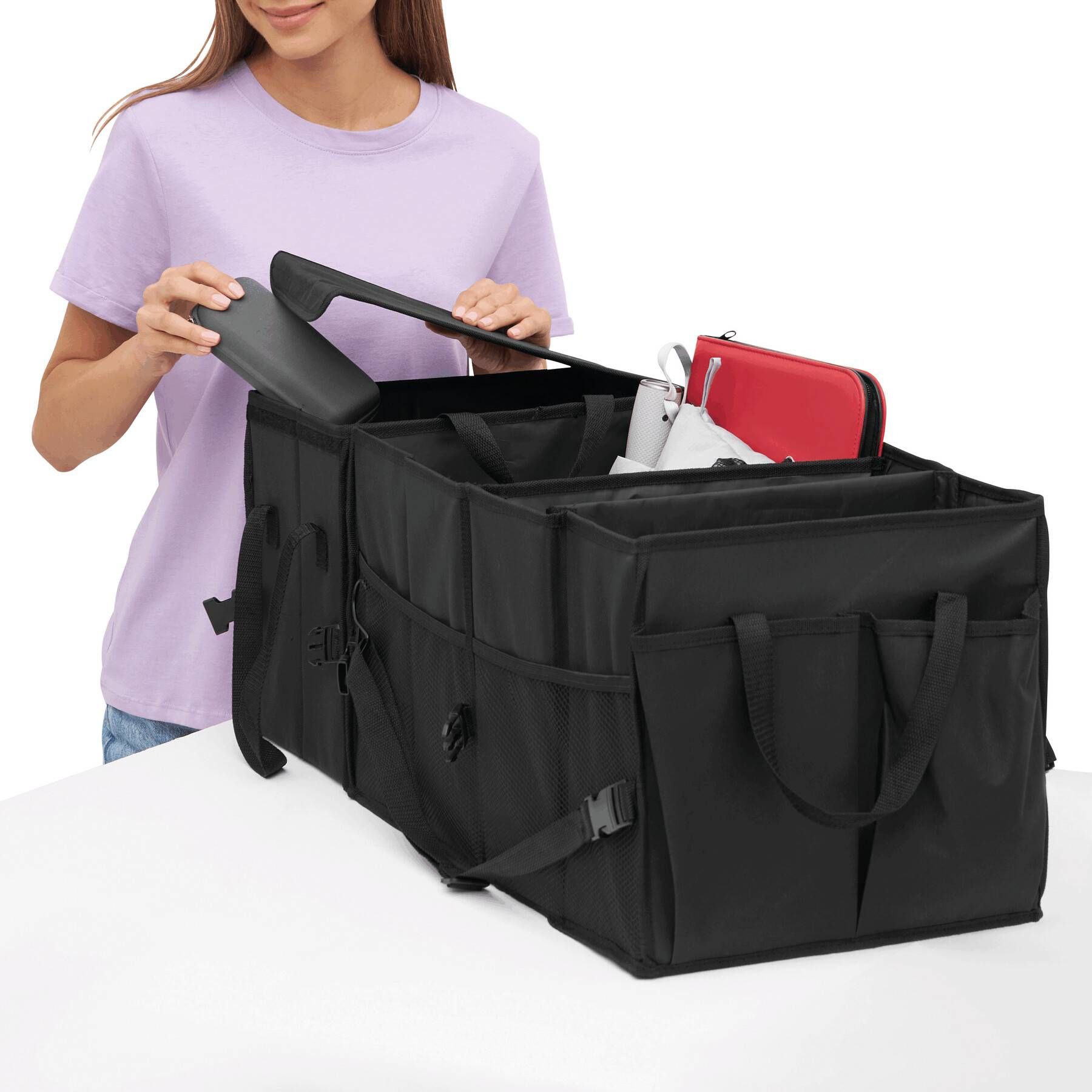 Kofferraumtasche SUPER GADGET - schwarz-996