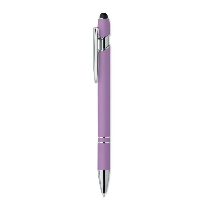 Druckkugelschreiber mit Stylus SIPARO - violett-78
