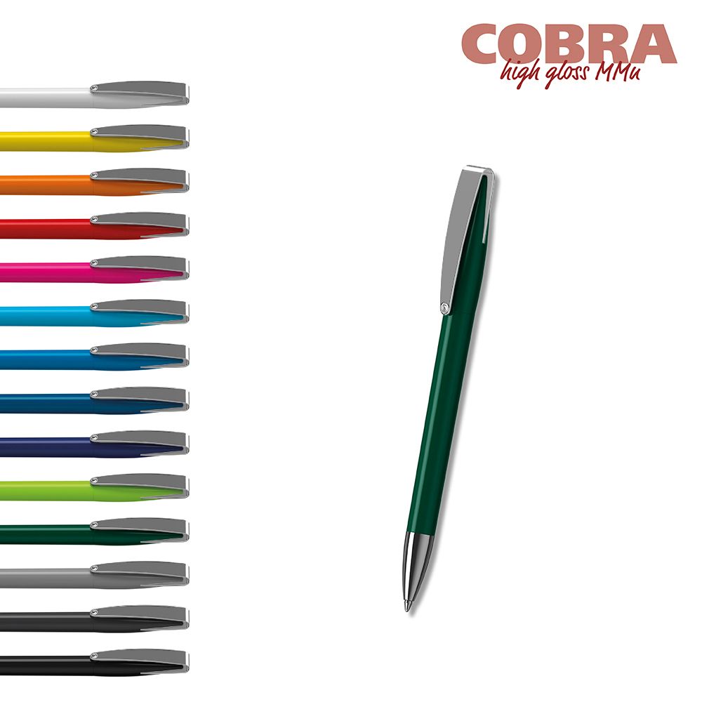 Drehkugelschreiber Cobra high gloss MMn - hellgrün-105