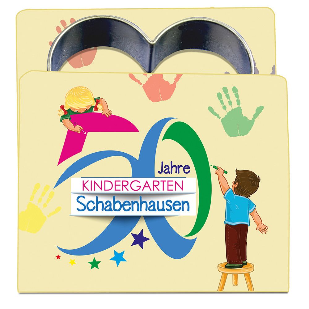 Backförmchen Single-Pack - Haustiere - Knochen Digitaldruck Vorder- und Rückseite-246