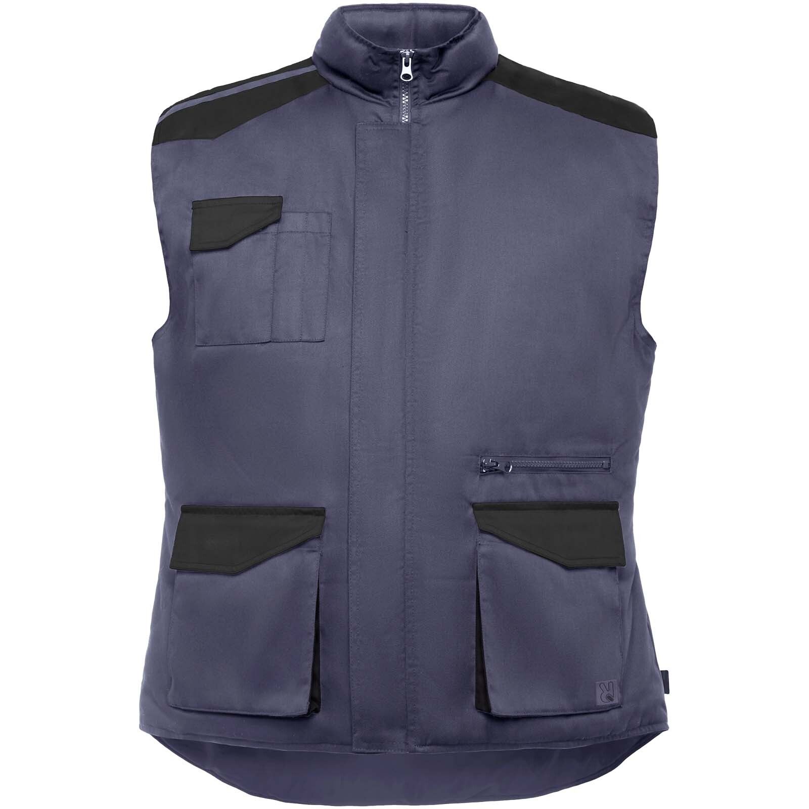 Armada Arbeitsweste mit mehreren Taschen - blei -  schwarz-357