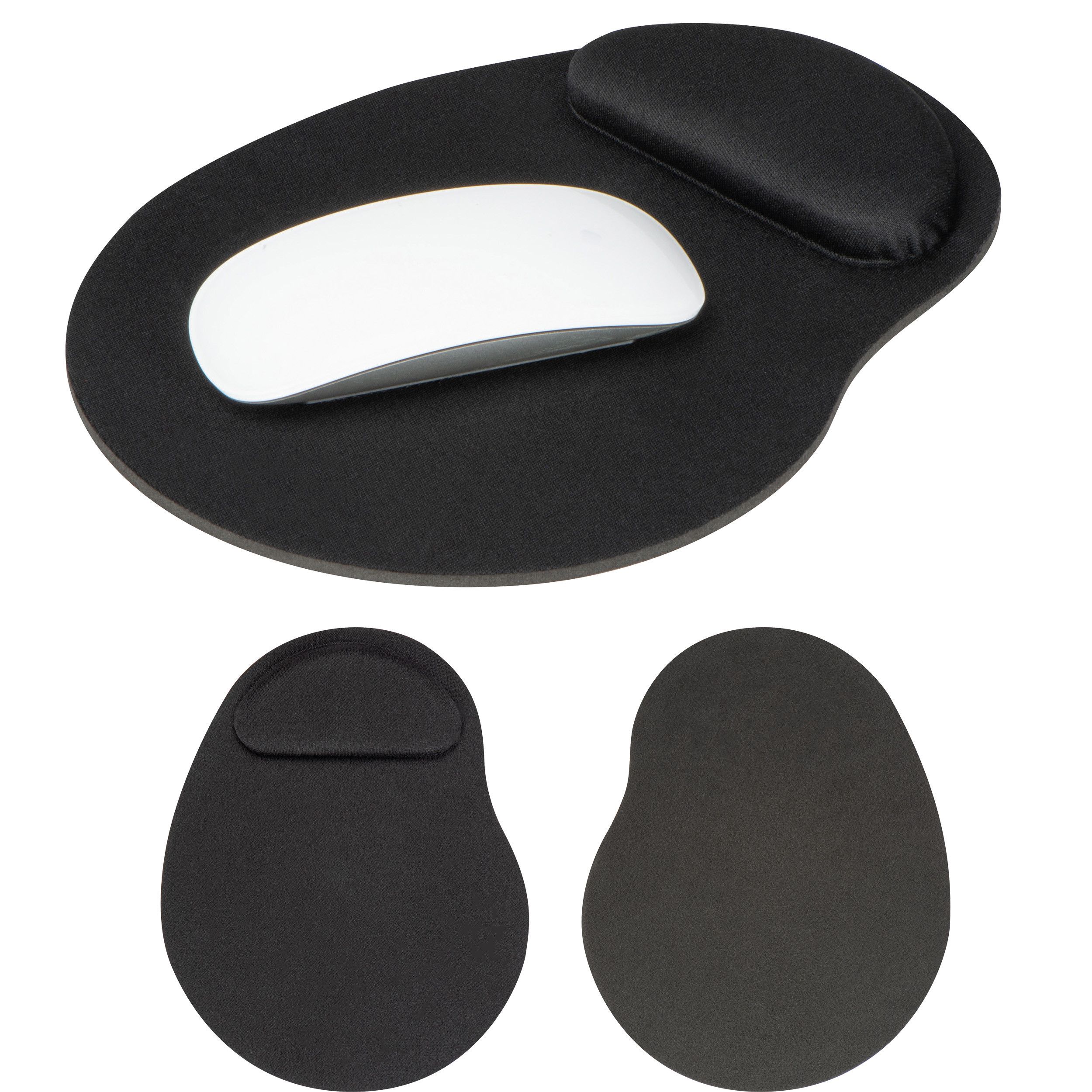 Ergonomisches Mousepad Brantford - schwarz-921