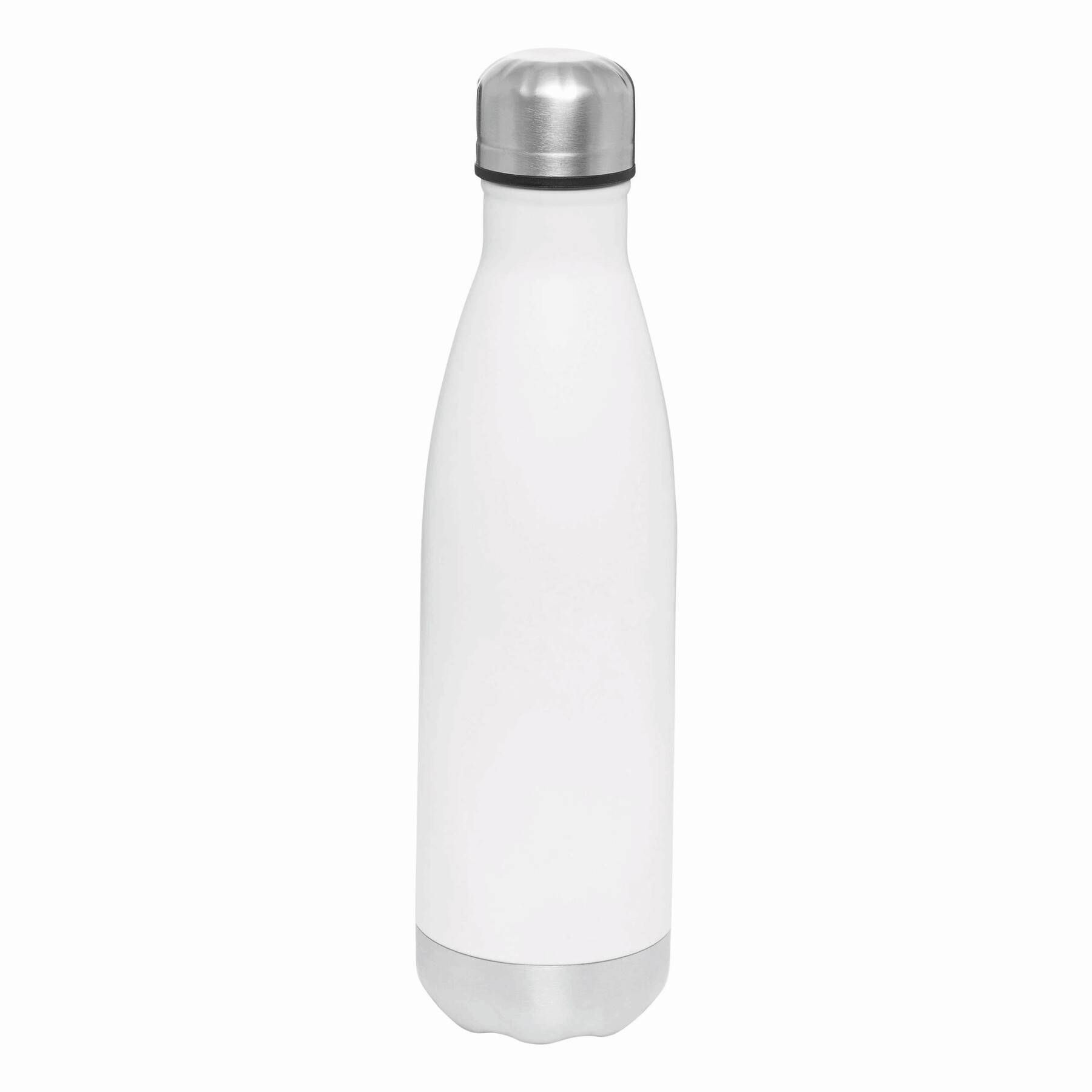 Vakuum-Trinkflasche GOLDEN TASTE doppelwandig - weiß-933