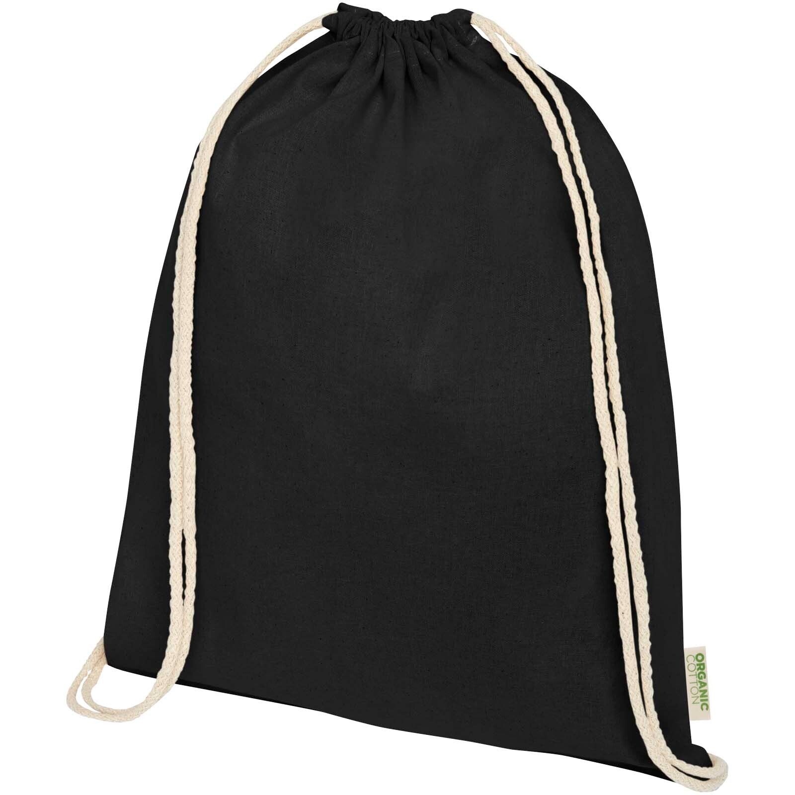 Odisha 140 g/m² OCS Bio-Sportbeutel 5L - schwarz-137