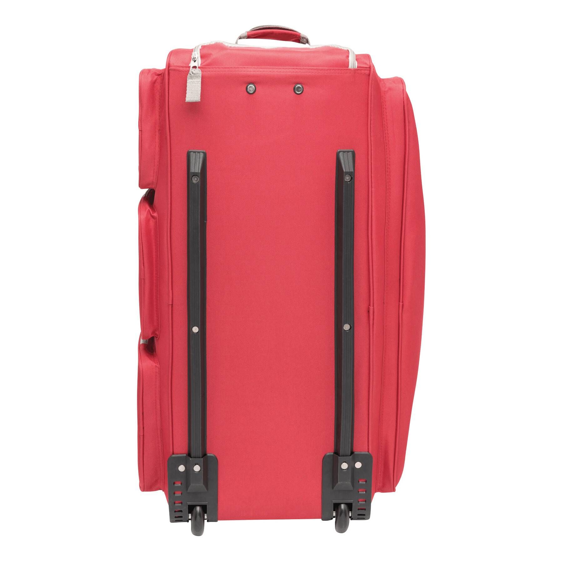 Trolley-Reisetasche 9P - grau - rot-272