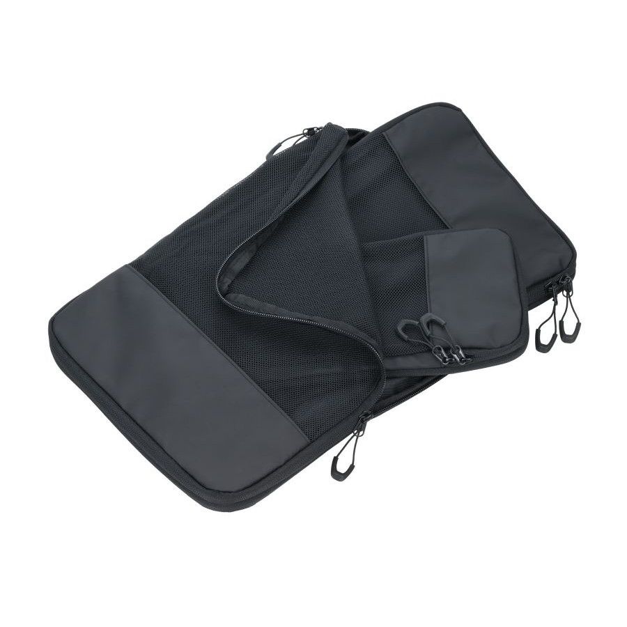 Troika Reise-Kompressionstaschen Set Troika BLACK PACKING CUBES - schwarz-120