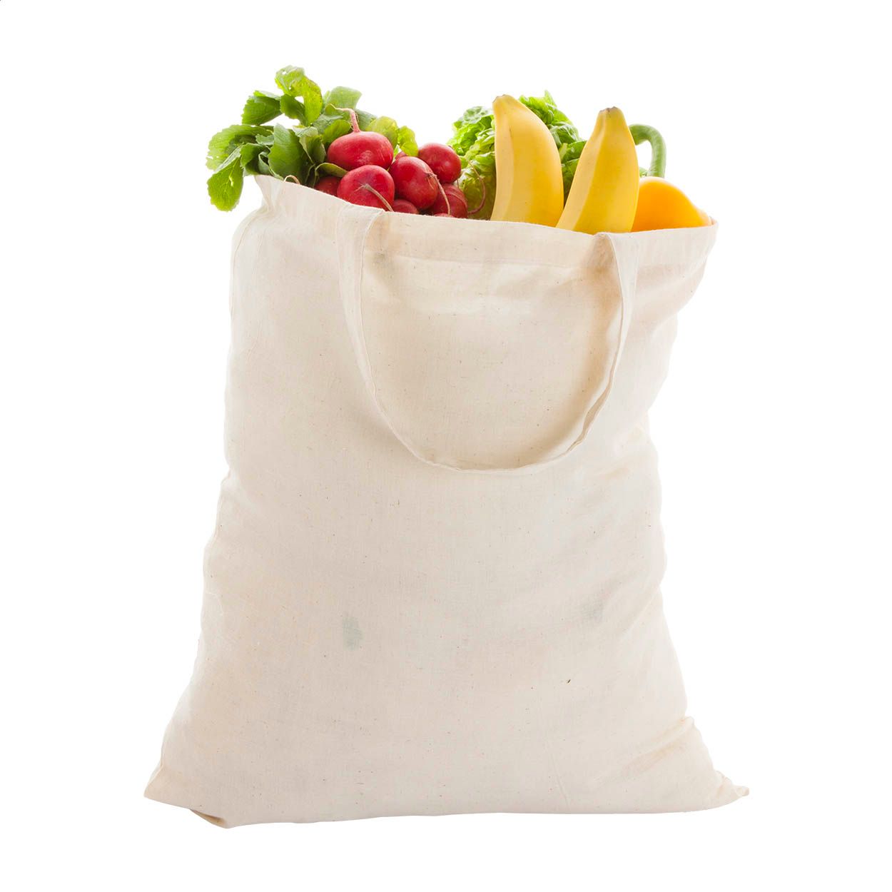 Shorty Baumwolltasche - natur-754