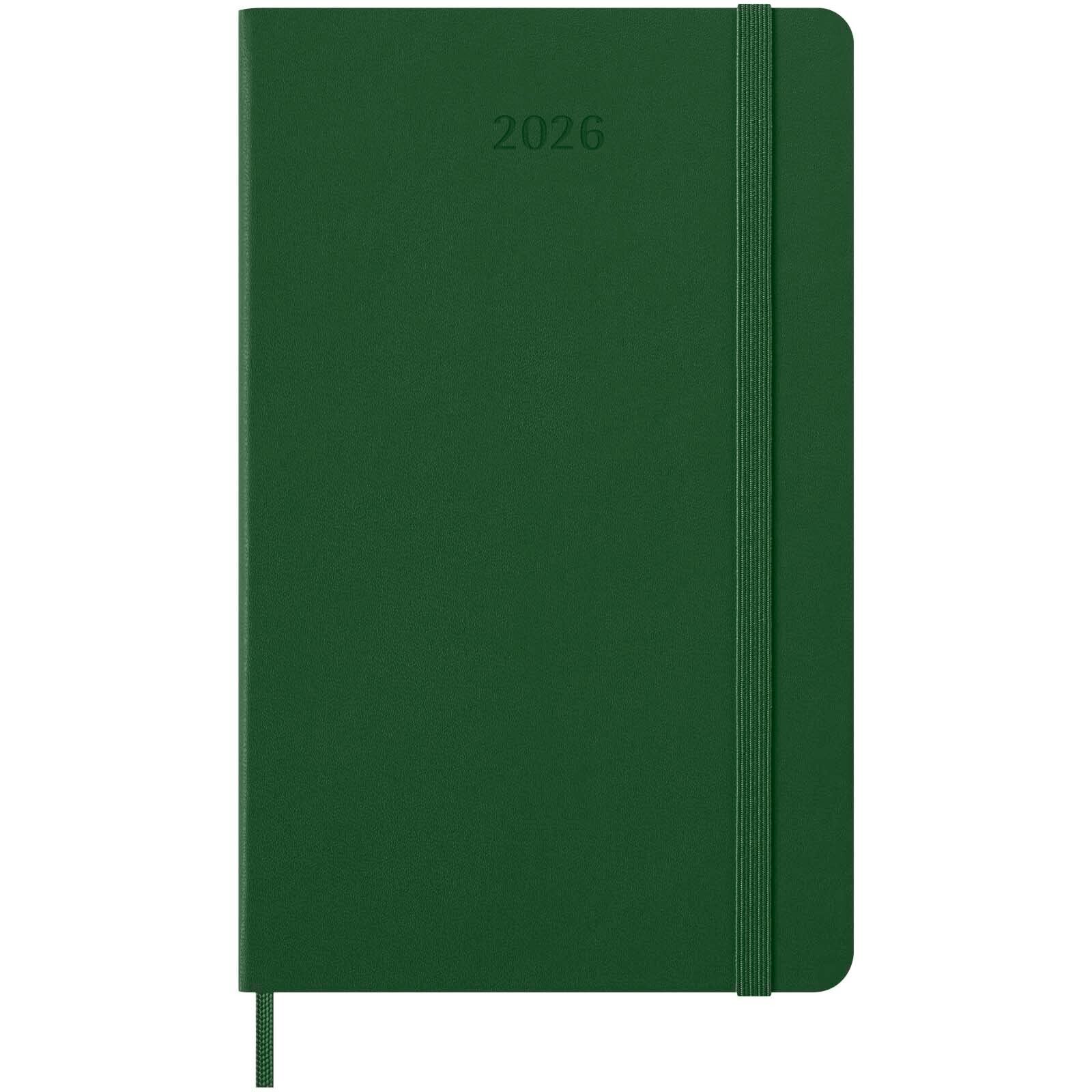Moleskine Hardcover 12 Monate Wochenkalender L - myrtengrün-696