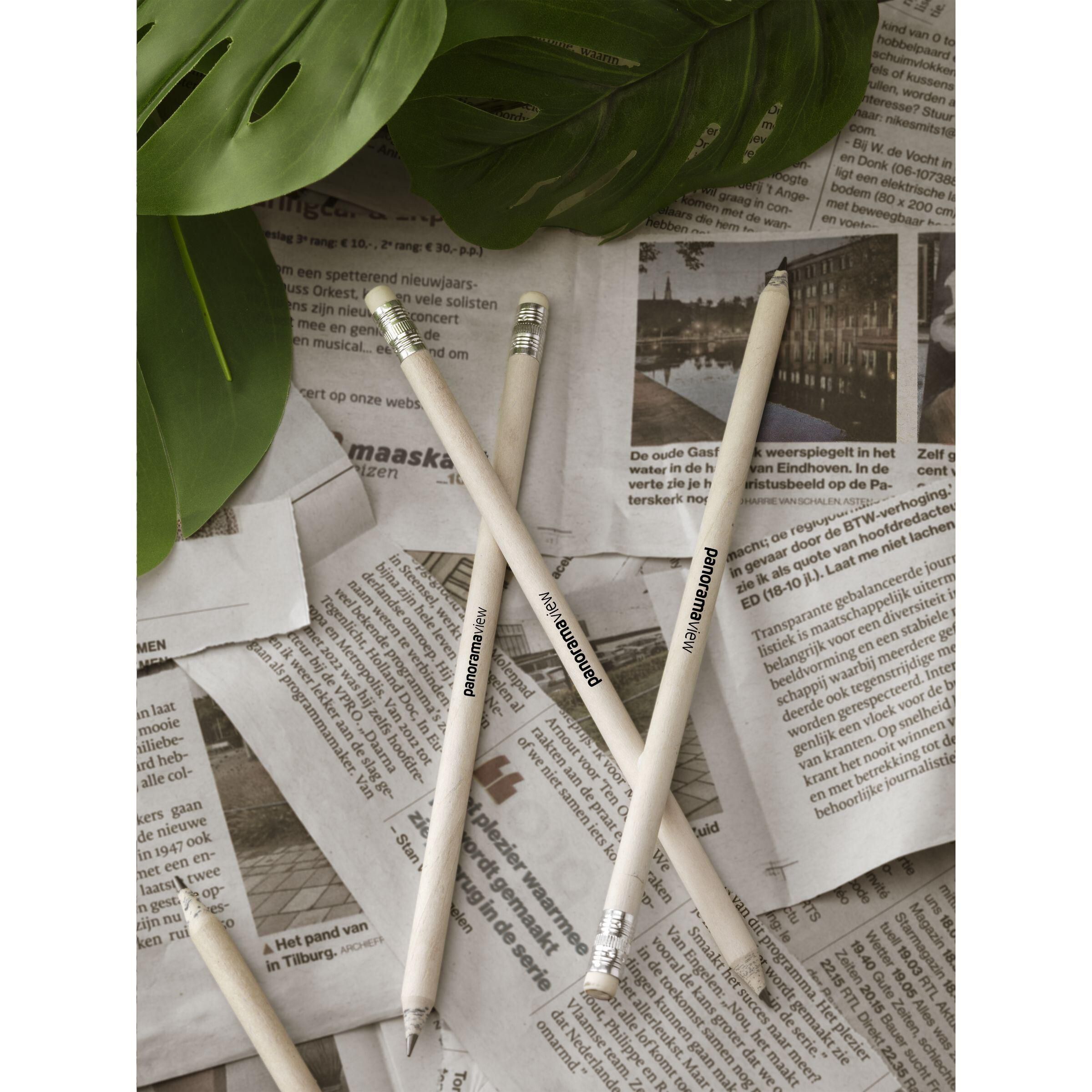 Recycled Newspaper Pencil Bleistift - grau - dunkelgrau-571