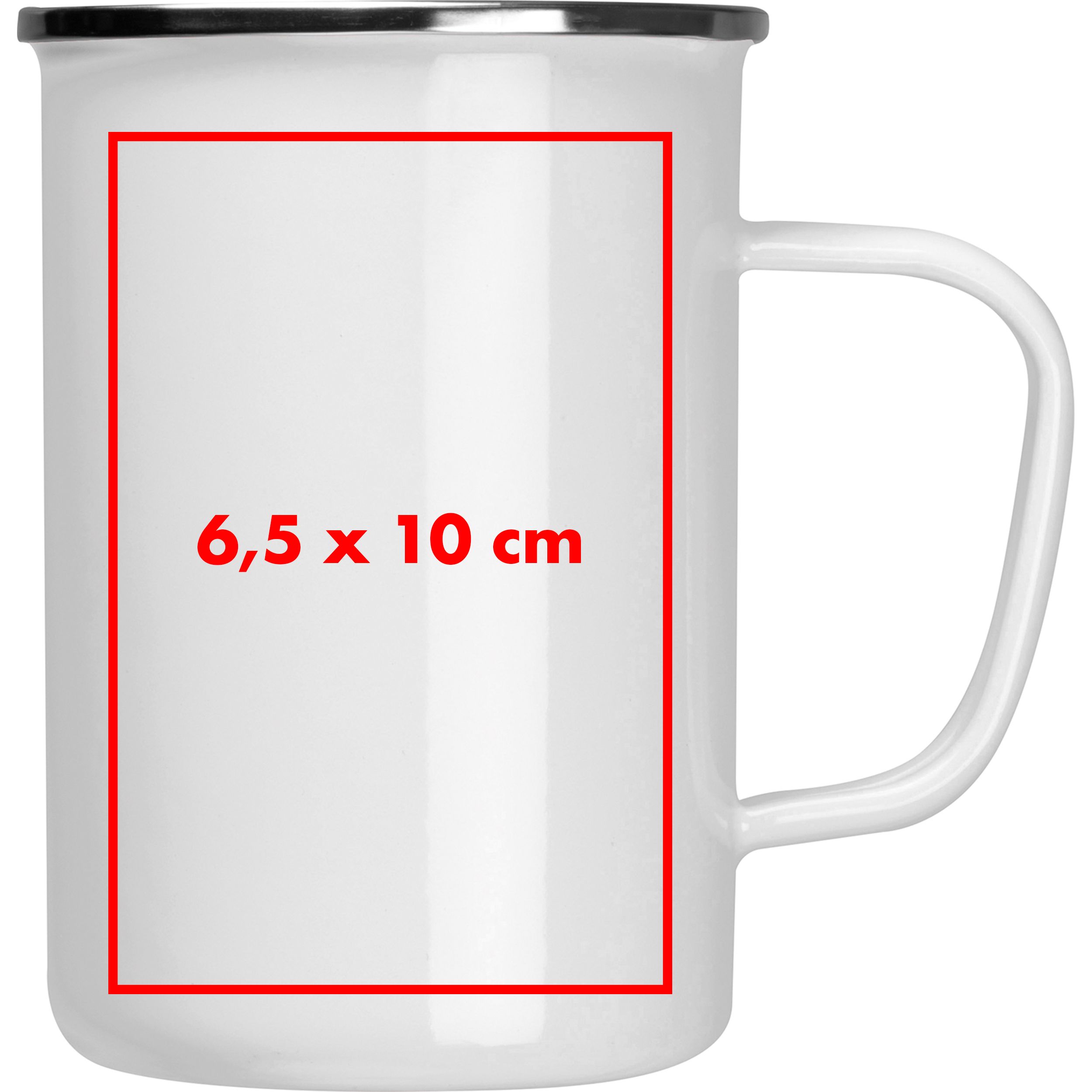 Veredelungsposition auf dem Becher