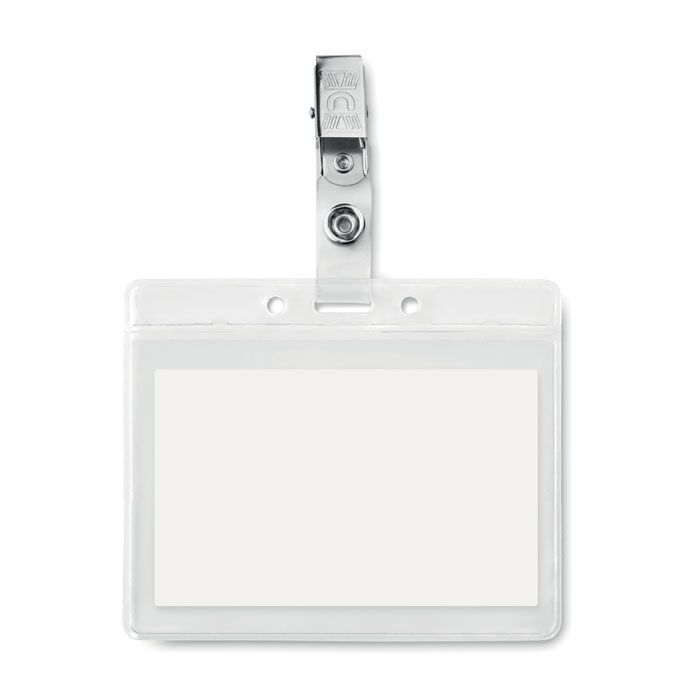 Transparente Kartenhülle CLIPBADGE - transparent-7