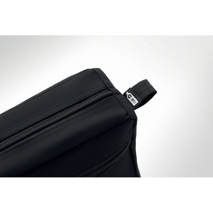 Kosmetiktasche 600D RPET BETTER & SMART - schwarz-331