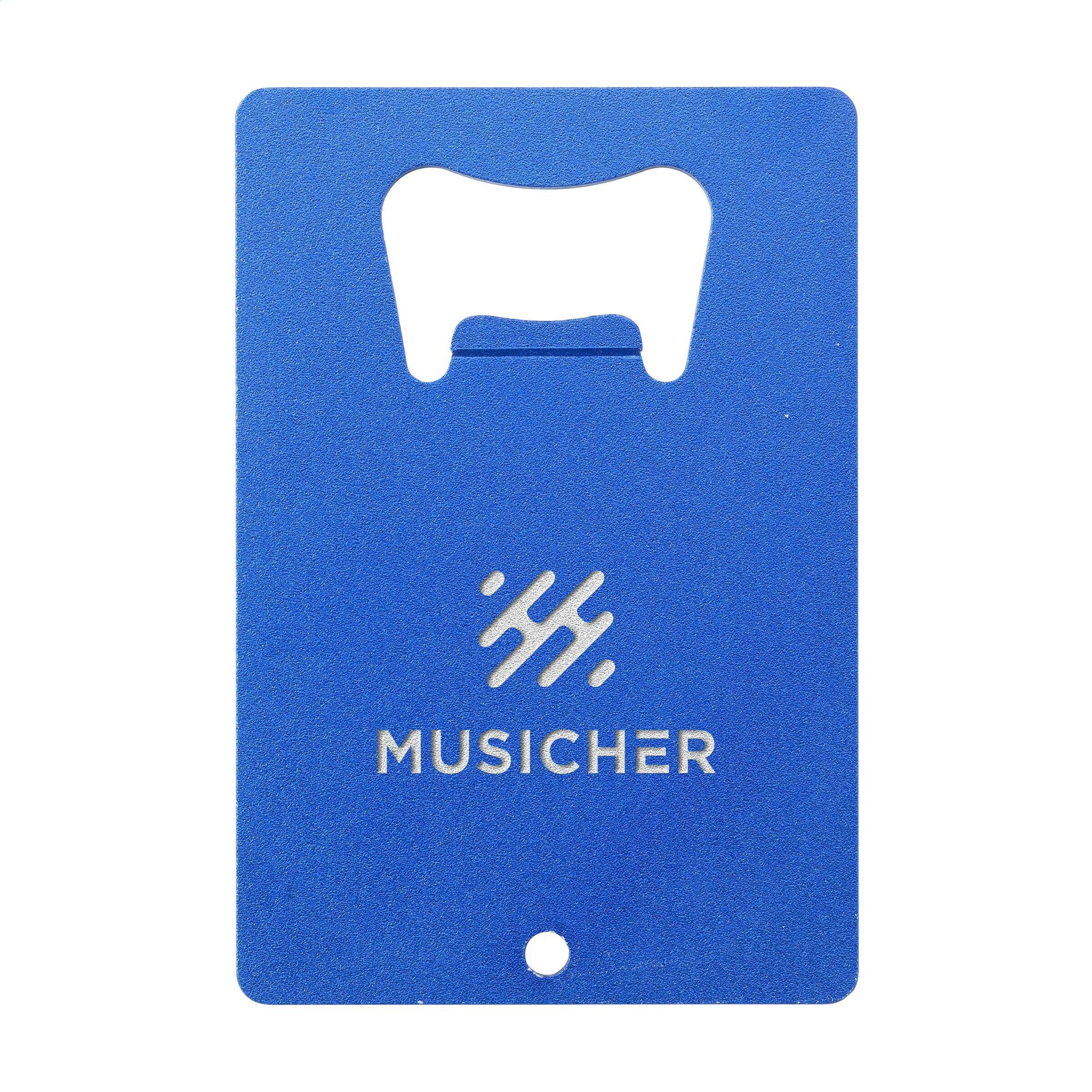 Carta Opener GRS Recycled Alu Flaschenöffner - blau-846