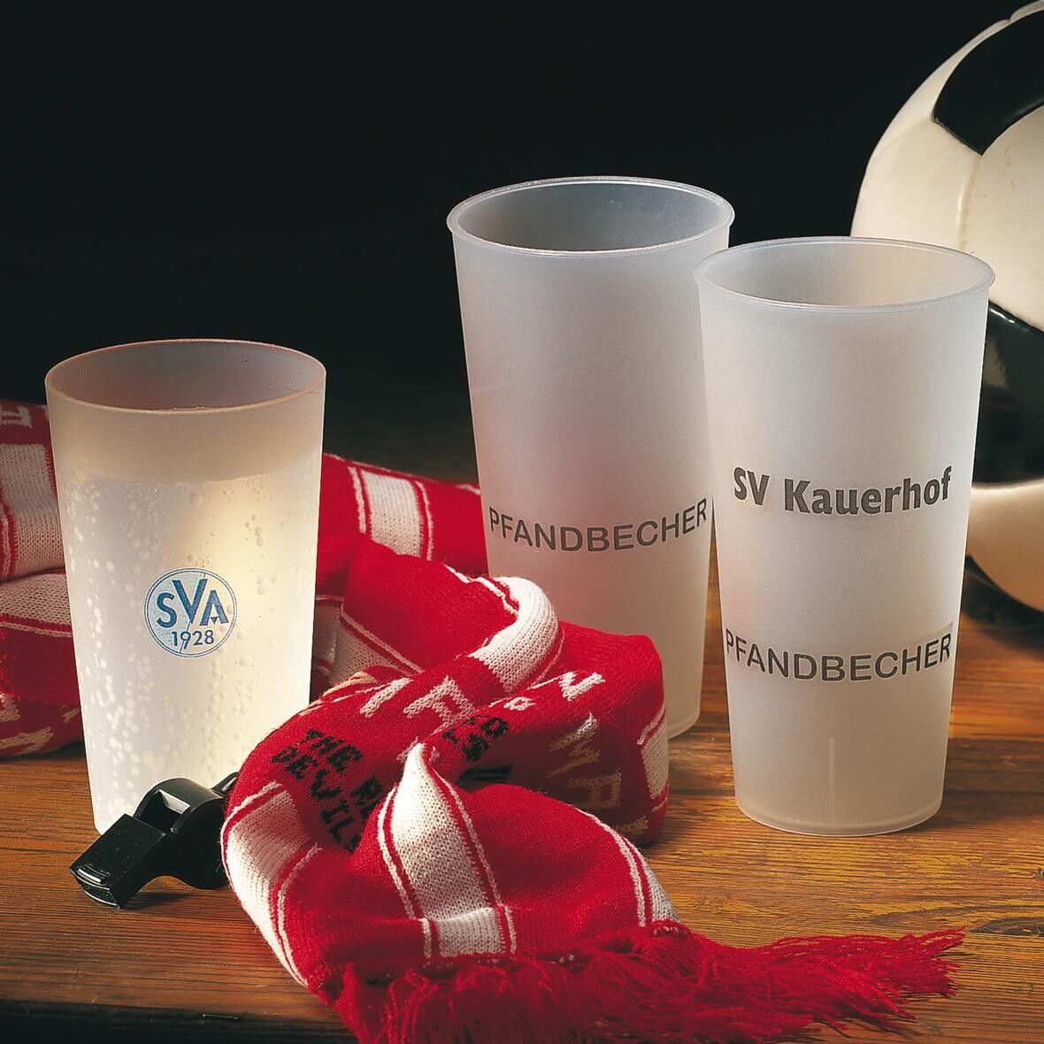 Trinkbecher Mehrweg 0,5 l - transparent-milchig-435