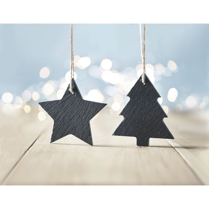 Anhänger Stern SLATESTAR - schwarz-625