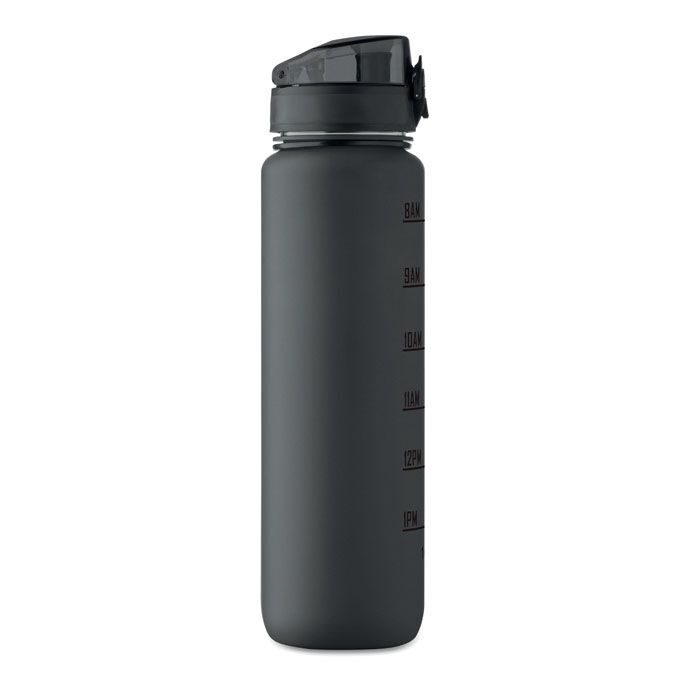 Sport-Trinkflasche RPET 1L ISFORDEN MARK - schwarz-889