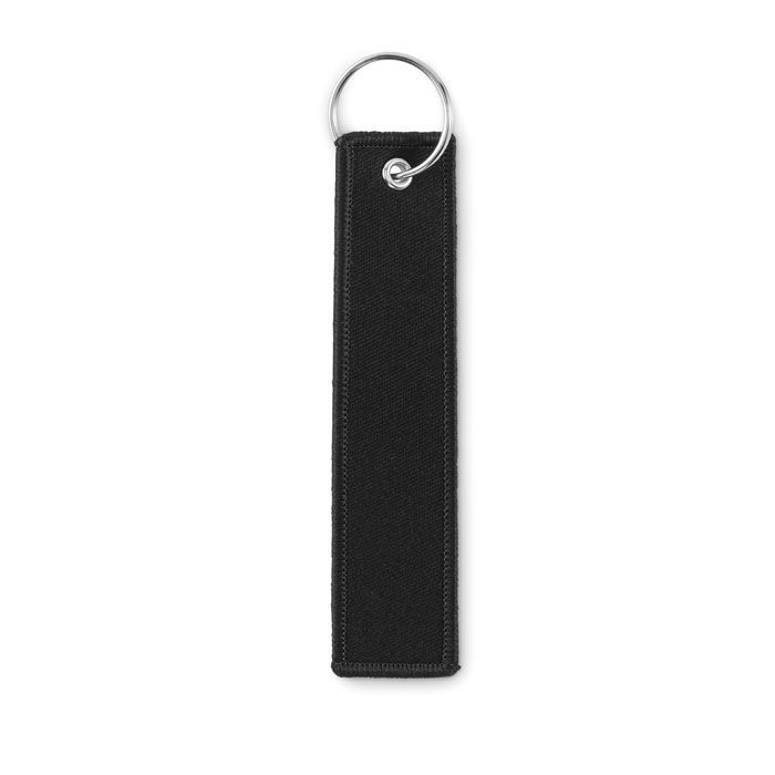 Schlüsselring Polyester Tag TAKEOFF - schwarz-747