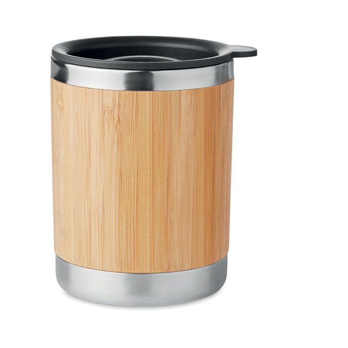 Trinkbecher Bambus 250 ml LOKKA - holz-32