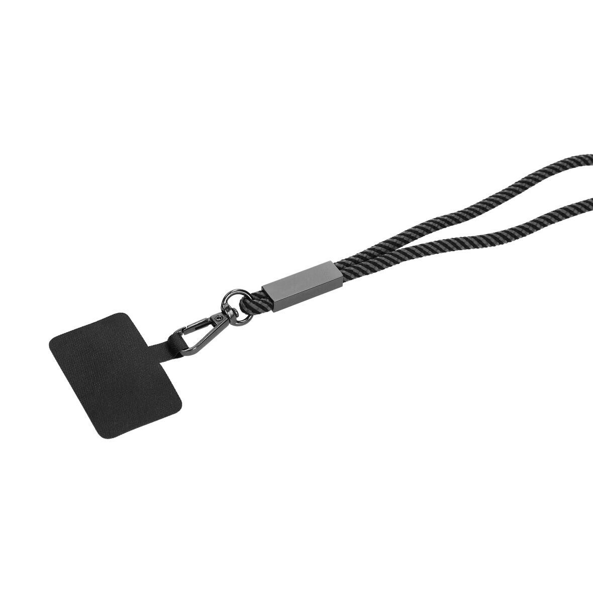 Handykette Universal - schwarz - grau-113