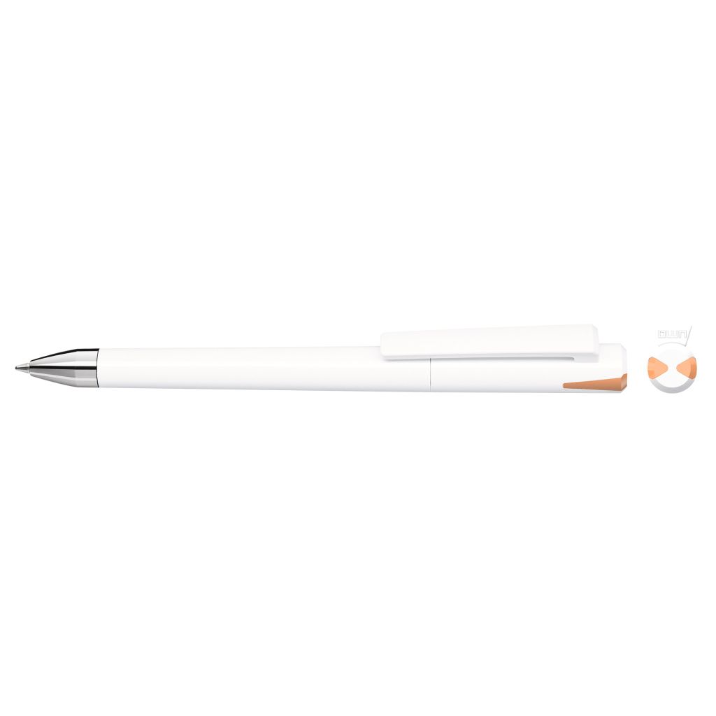 Crys Si Drehkugelschreiber - apricot-582