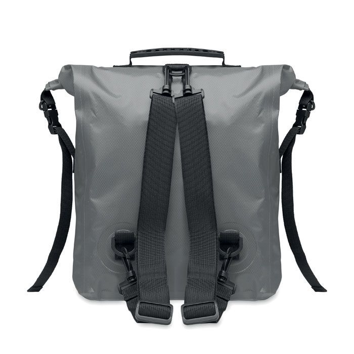 Rolltop-Tasche RPET SCUBAROLL - steingrau-171