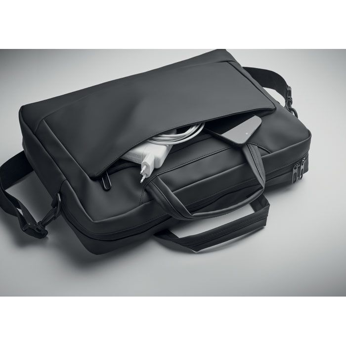 15" Laptop-Tasche LONDON - schwarz-965