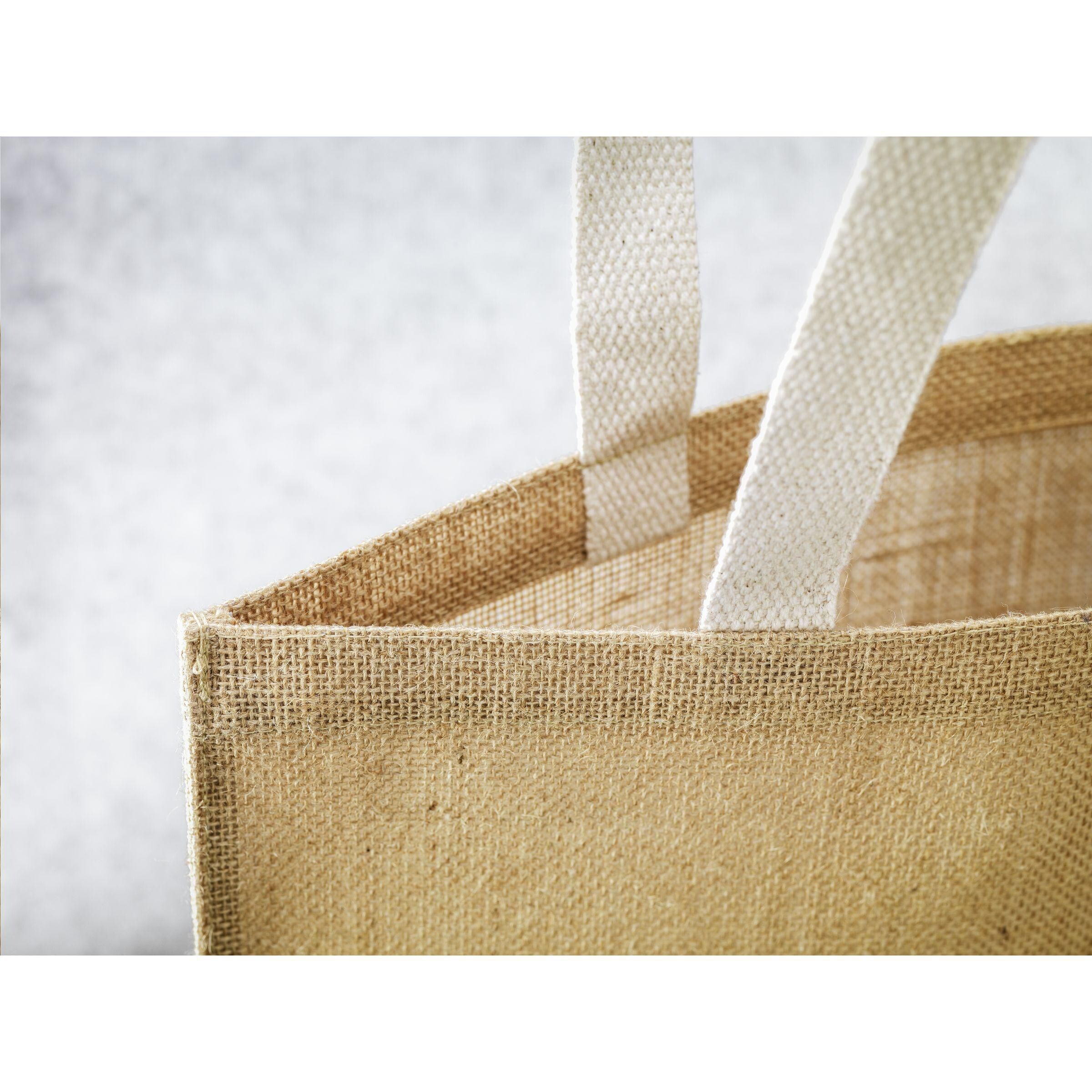 Madrid Jute Shopper (320 g/m²) Einkaufstasche - neutral-898