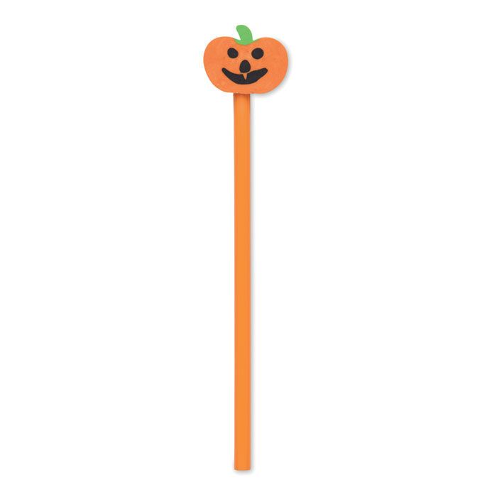 Holzbleistift mit Radiergummi WEENPEN - orange-489
