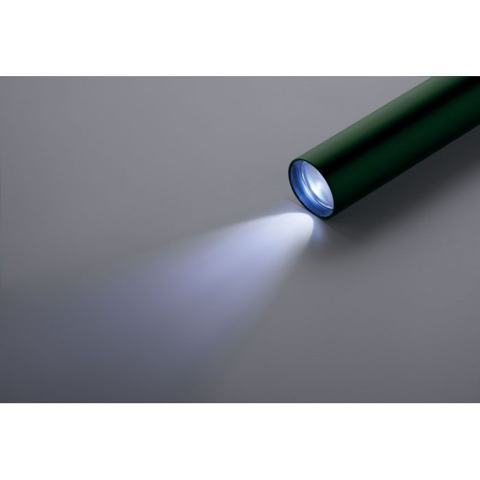 Wiederaufladbare Taschenlampe LUME - dunkelgrün-635