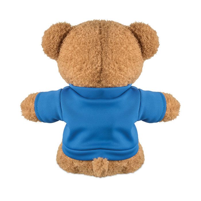 Teddybär mit T-Shirt 23cm JACKIE - blau-798