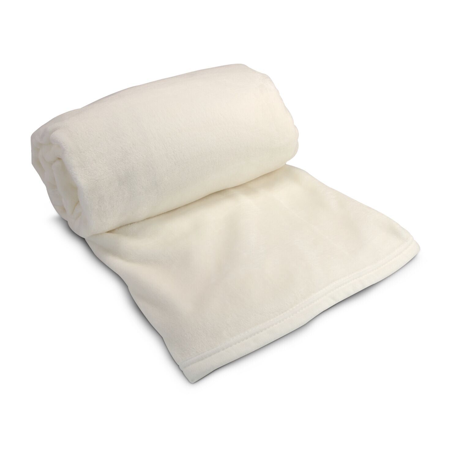 Superflauschdecke - 150x200 cm - 320 g/m² - beige-515