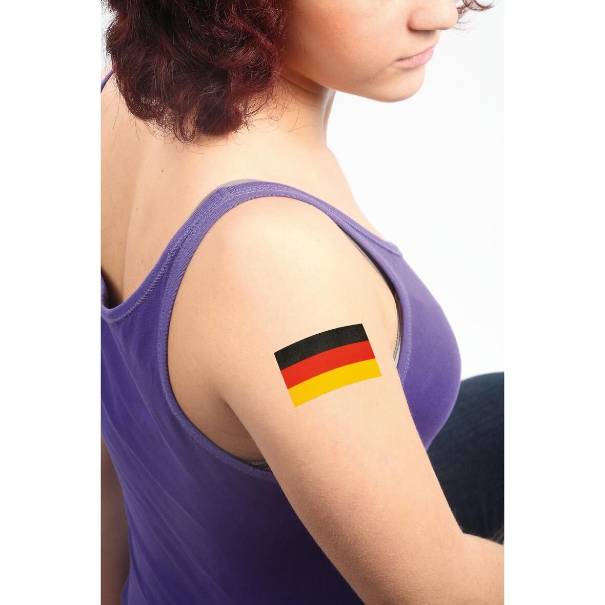 Tattoo Nations, 2er Set - Deutschland-Farben-183