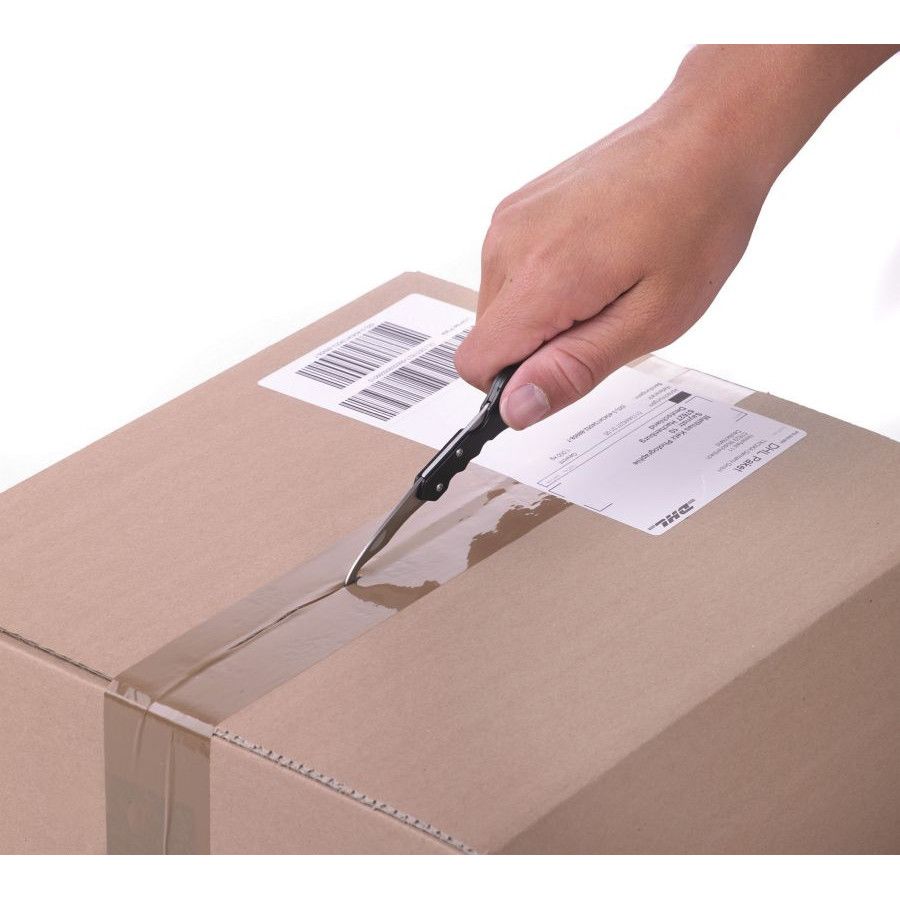 Paketmesser HOOK 2 - schwarz - silber-379