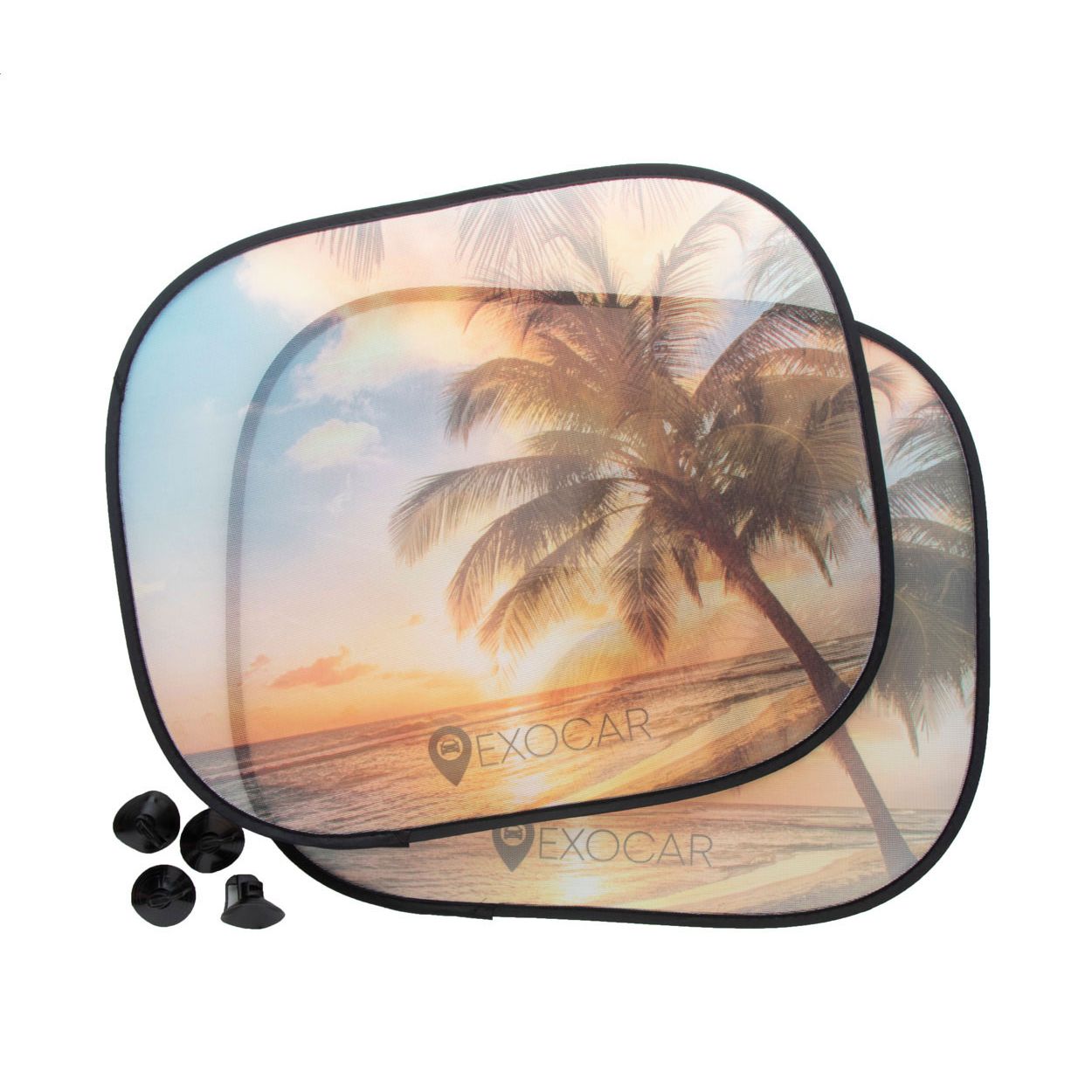 Sonnenblende mit Sublimationdruck Suboside - weiß-447
