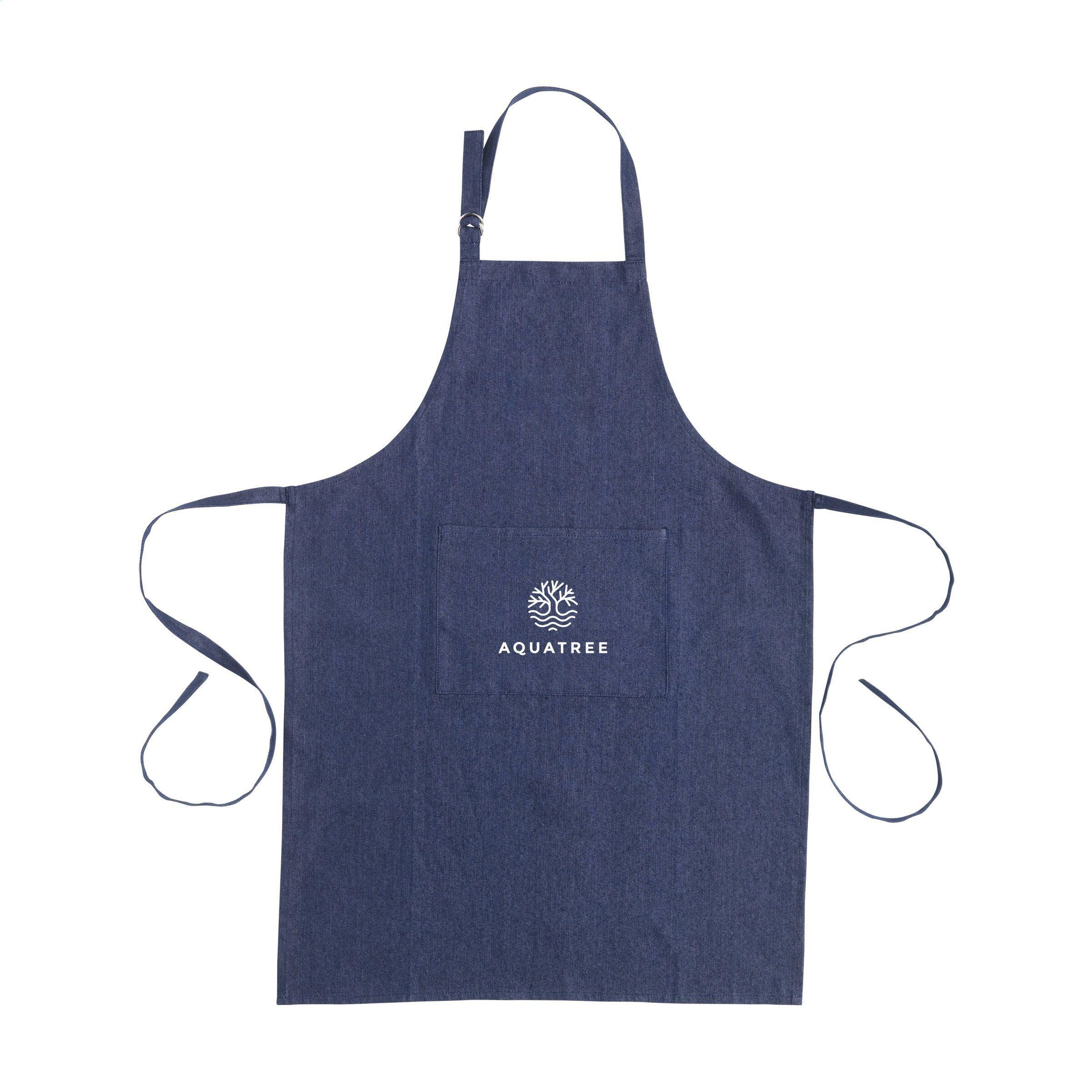 Apron GRS Recycled Denim (220 g/m²) Schürze - denimfarben-48