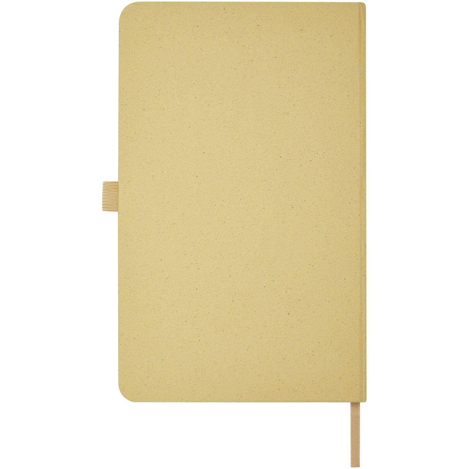 Fabianna Hardcover Notizbuch aus Crush-Papier - olive-395