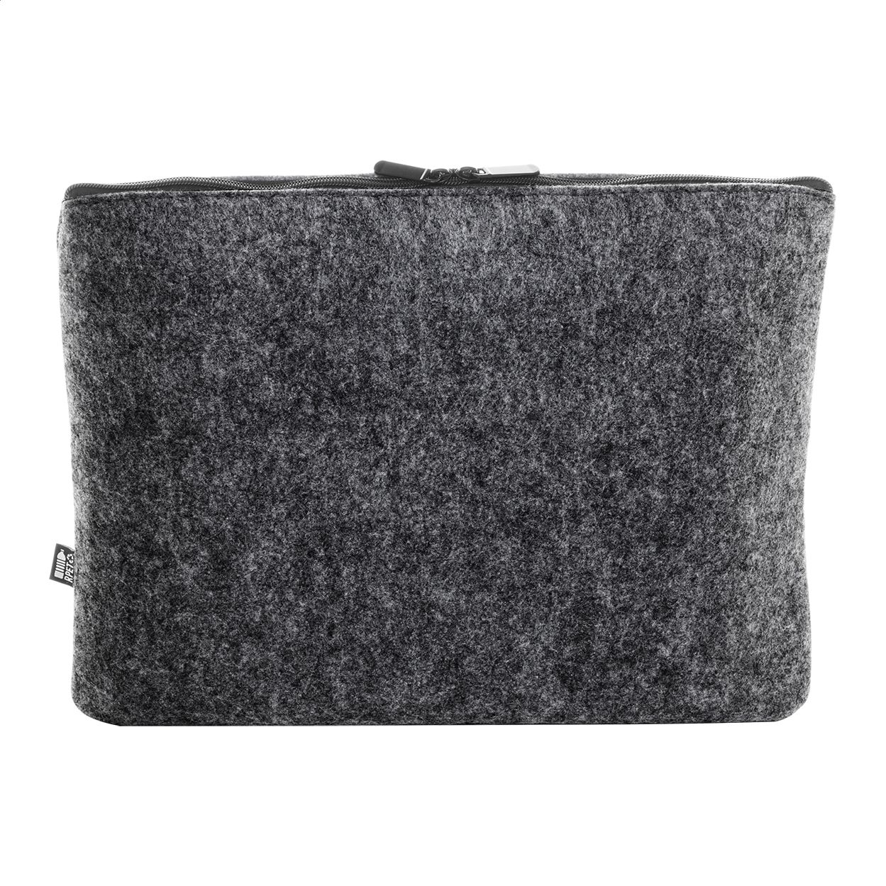 Refelt Comp RPET-Filz-Laptoptasche - dunkelgrau-592