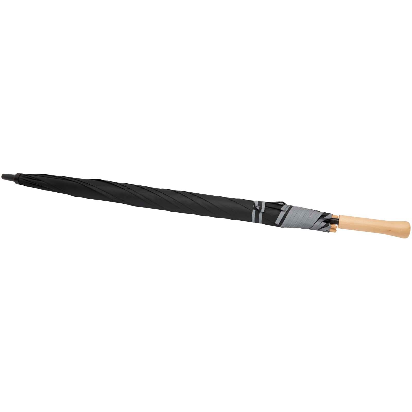 Norman 30" RPET Sturmschirm  - schwarz-382