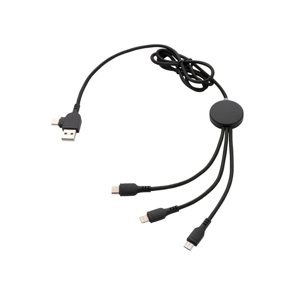 Light-Up Logo 6-in-1 Kabel - schwarz-119