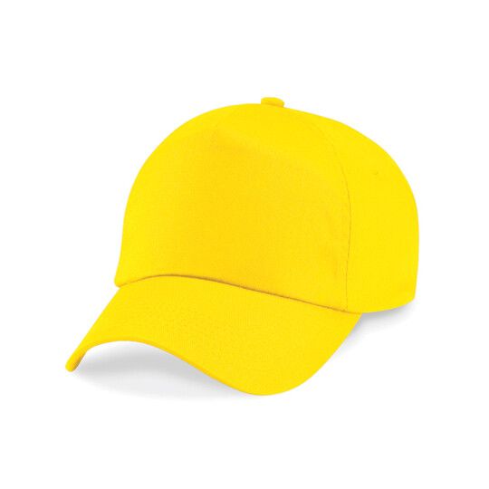 Junior Original 5 Panel Cap - yellow-36