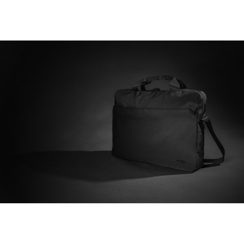 Swiss Peak Aware™ RPET Essential 15.6" Laptop Tasche - schwarz-206