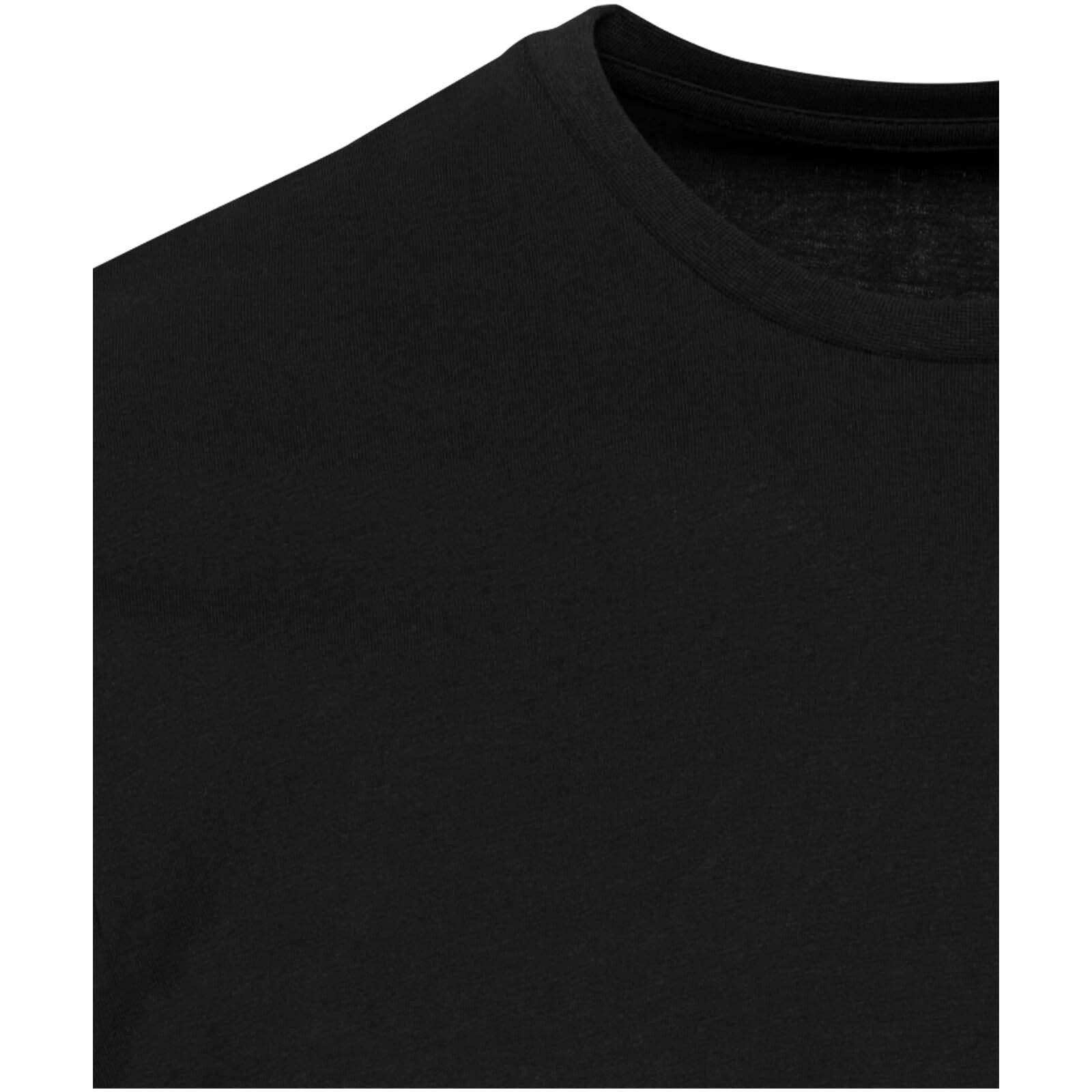 Azurite 160 g/m² Kurzärmeliges T-Shirt Bio Baumwolle (OCS), unisex - schwarz-962