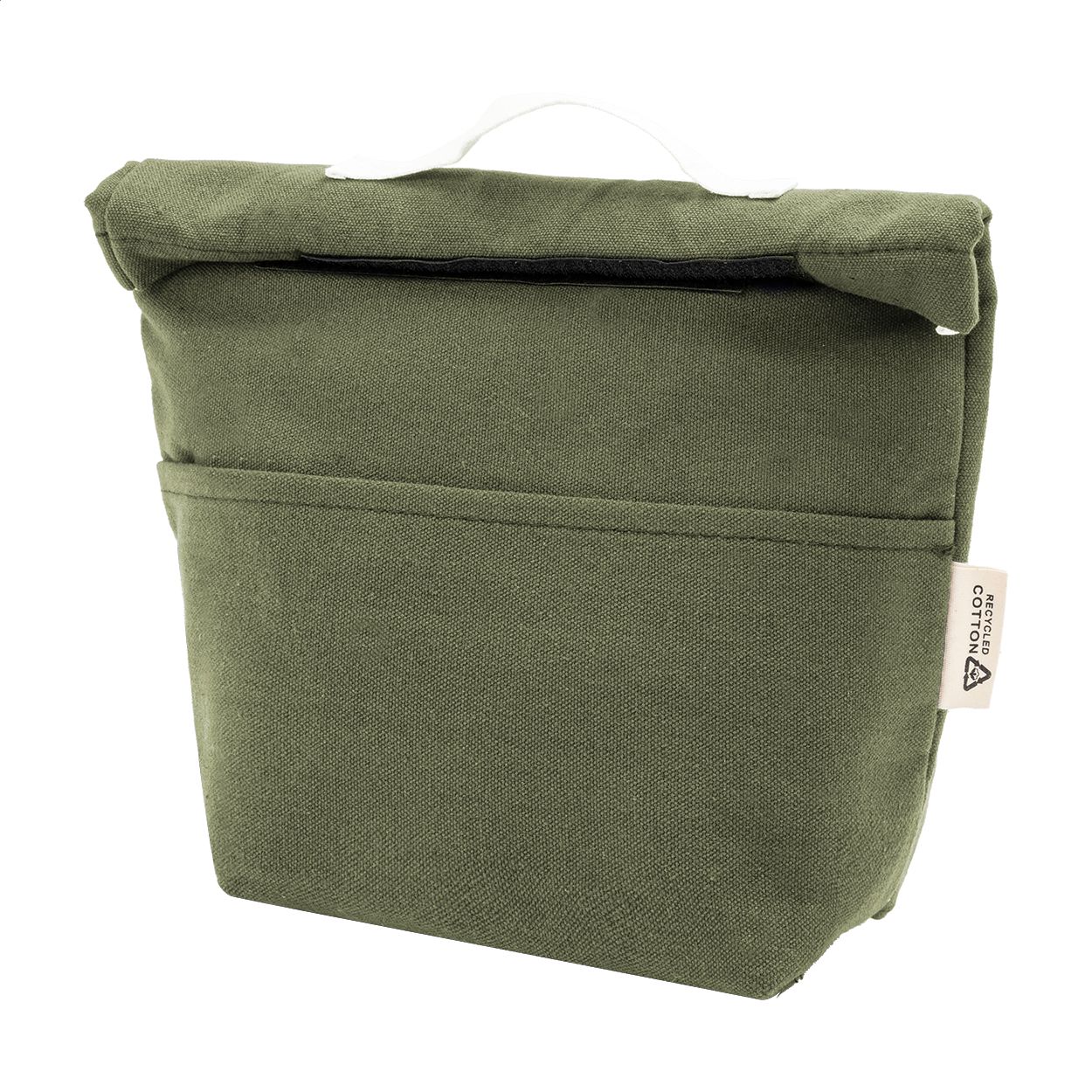 Rekan Cool Rucksack aus recyceltem Canvas - grün-205