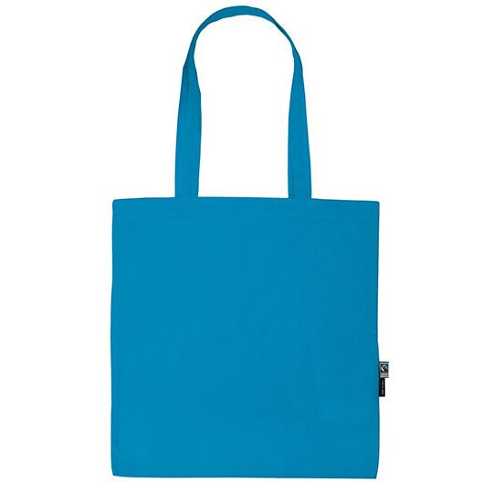 Shopping Bag With Long Handles - sapphire-948