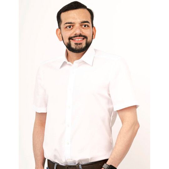 Men´s Shirt Body Fit Short Sleeve - black-819
