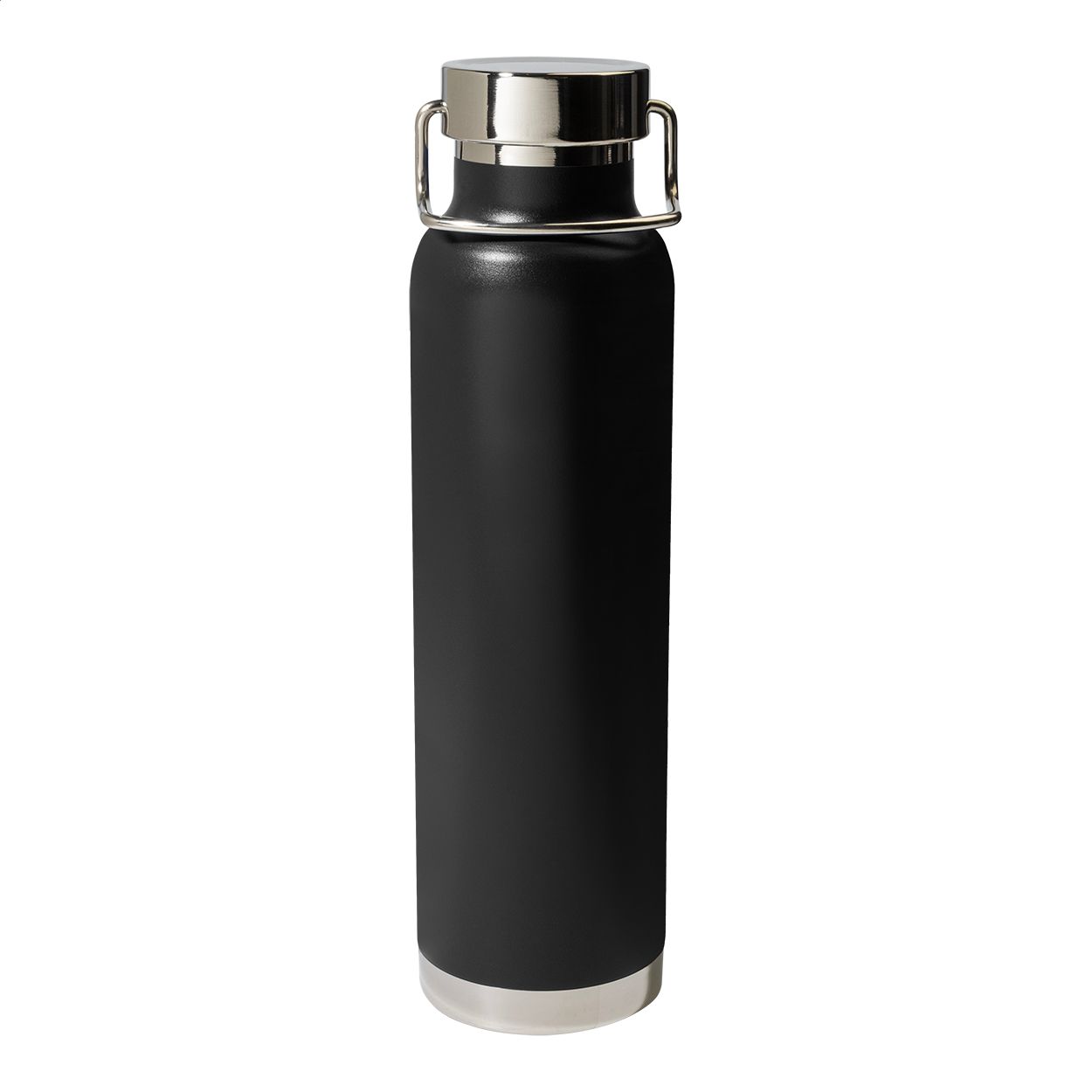 Cuppar Kupferisolierte Thermoflasche, 650 ml - schwarz-690