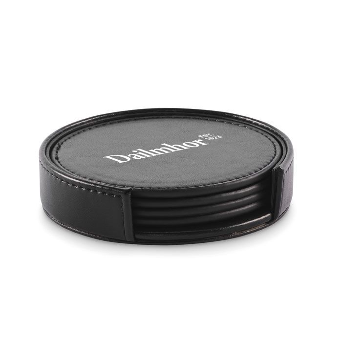 Untersetzer-Set PU POSA SET - schwarz-976