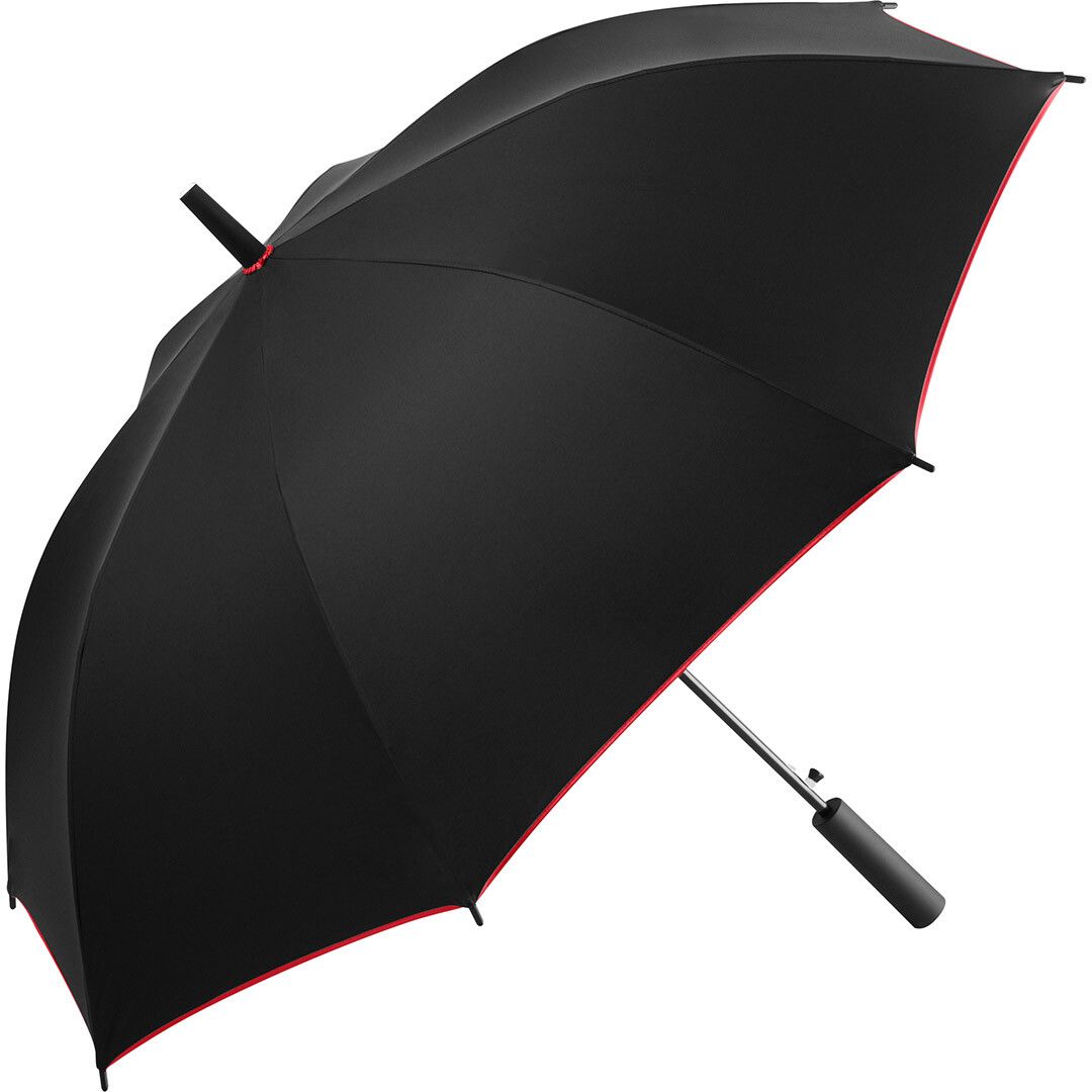 AC-Stockschirm FARE® Doubleface Ø105 cm - schwarz - rot-535