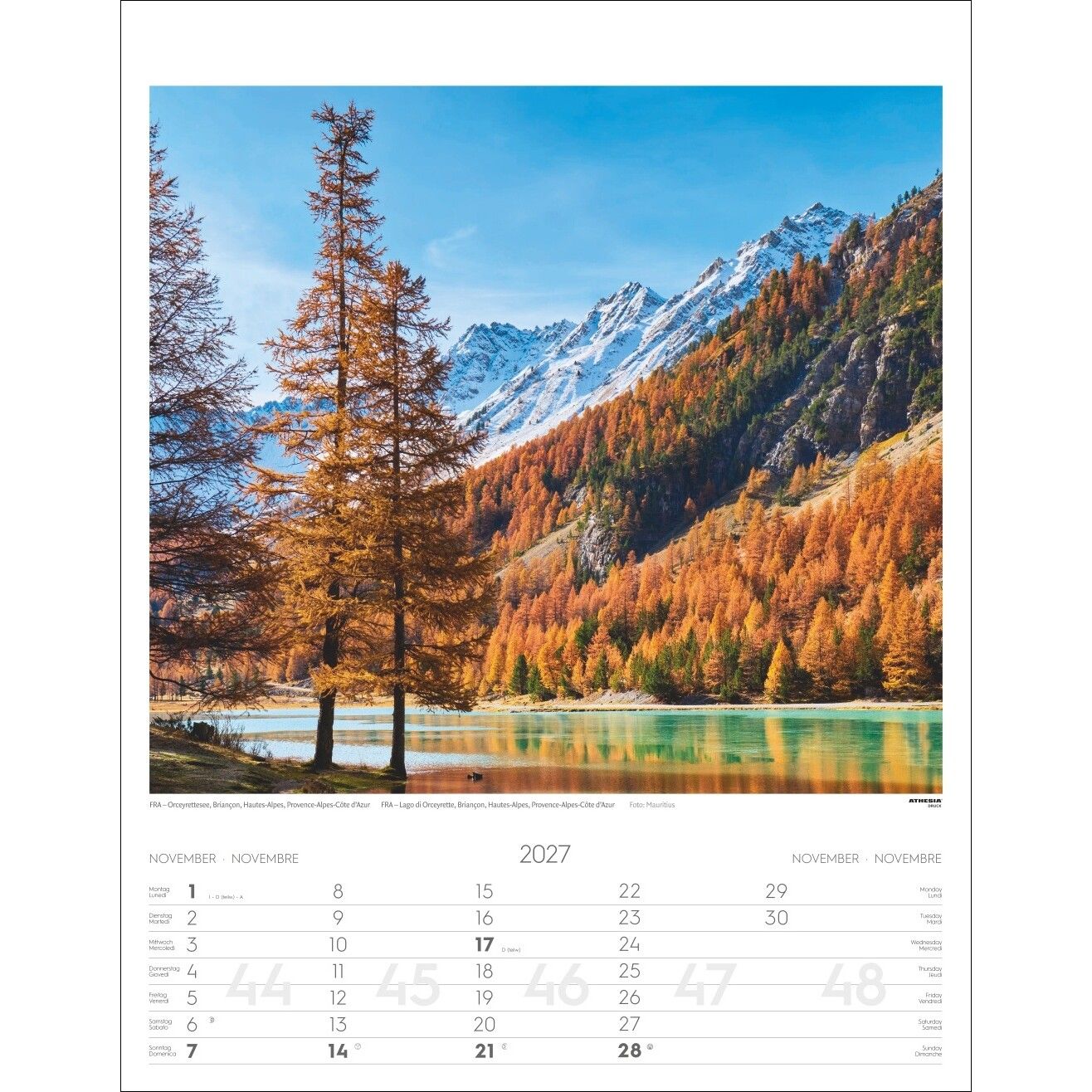 Alpen - Landschaft & Natur Kalender-846