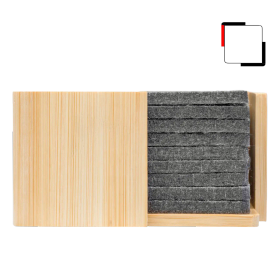 Veredelungsposition auf der Rückseite der Box